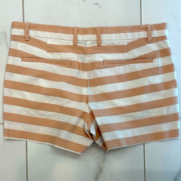 EUC, Blush pink and white striped summer shorts by the GAP, size 2, with stretch - Picture 2 of 4